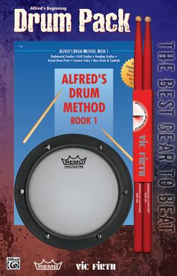 Alfred's Drum Method, Bk 1: The Most Comprehensive Beginning Snare Drum Method Ever!, Drum Pack (Book, Pad, & Sticks) - Black, Dave, and Feldstein, Sandy