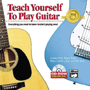 Alfred's Teach Yourself to Play Guitar: Everything You Need to Know to Start Playing Now!, CD-ROM Jewel Case