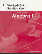 Algebra Concepts and Skills: Worked Out Solution Key