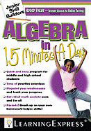 Algebra in 15 Minutes a Day [with Access Code]