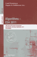 Algorithms -- ESA 2011: 19th Annual European Symposium, Saarbrcken, Germany, September 5-9, 2011, Proceedings