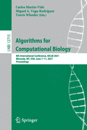 Algorithms for Computational Biology: 8th International Conference, Alcob 2021, Missoula, Mt, Usa, June 7-11, 2021, Proceedings