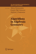 Algorithms in Algebraic Geometry