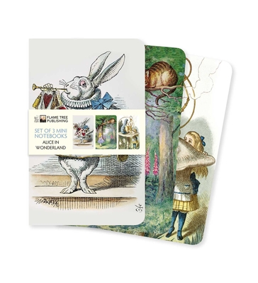 Alice in Wonderland Pocket Notebook Collection - Flame Tree Studio (Creator)