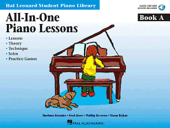 All-In-One Piano Lessons - Book a (Book/Online Audio)