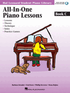All-In-One Piano Lessons Book C Book/Online Audio