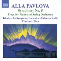 Alla Pavlova: Symphony No. 5; Elegy - Andrei Korobeinikov (piano); Mikhail Shestakov (violin); Tchaikovsky Symphony Orchestra of Moscow Radio;...