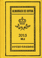 Almanach de Gotha 2015: Volume II Part III