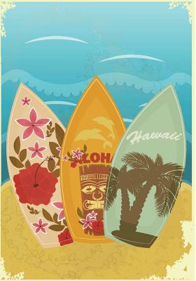 Aloha Hawaii: Notebook or Journal for Hawaii Gift/Hawaiian Vacation/Guest Book/Diary/Daily Planner: 7"x10" with 100+ Pages of Lined Paper - Notebooks, Cute