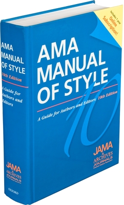 AMA Manual of Style: A Guide for Authors and Editors Special Online Bundle Package - Jama Network(r) Editors