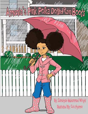 Amenia's Pink Polk Dot Rain Boots - Muhammad, Samaiyah