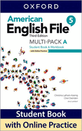 American English File: Level 5: Student Book/Workbook Multi-Pack A with Online Practice