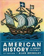 American History, Volume 1: A Survey