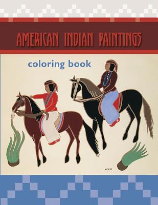 American Indian Paintings Colouring Book - Pomegranate Communications (Creator)