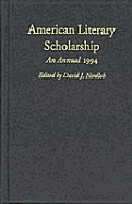 American Literary Scholarship, 1994, 92