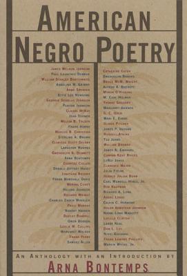 American Negro Poetry: An Anthology - Bontemps, Arna (Editor)