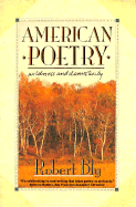 American Poetry: Wildness and Domesticity