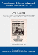 Amt Hersfeld: Stadt Hersfeld1611bis 1799