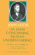 An Essay Concerning Human Understanding, Vol. 1