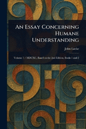 An Essay Concerning Humane Understanding