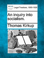 An Inquiry Into Socialism