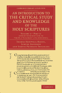 An Introduction to the Critical Study and Knowledge of the Holy Scriptures: Volume 2, A Brief Introduction to the Old Testament and Apocrypha, Part 2