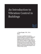 An Introduction to Vibration Control in Buildings