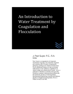 An Introduction to Water Treatment by Coagulation and Flocculation