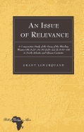 An Issue of Relevance: A Comparative Study of the Story of the Bleeding Woman (Mk 5: 25-34; MT 9:20-22; Lk 8:43-48) in North Atlantic and African Contexts