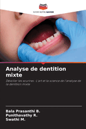 Analyse de dentition mixte