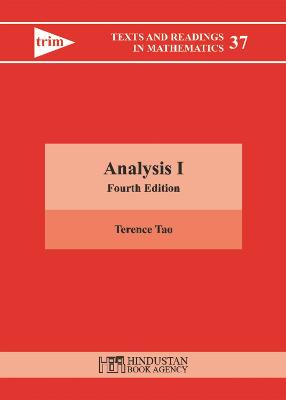 Analysis I - Tao, Terence