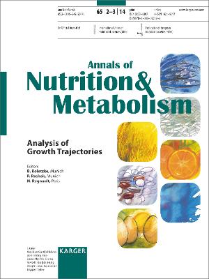 Analysis of Growth Trajectories: Special Topic Issue: Annals of Nutrition and Metabolism 2014, Vol. 65, No. 2-3 - Koletzko, B. (Editor), and Rzehak, P. (Editor), and Regnault, N. (Editor)