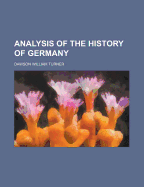 Analysis of the History of Germany