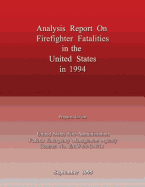 Analysis Report on Firefighter Fatalities in the United States in 1994