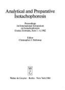 Analytical and preparative isotachophoresis proceedings