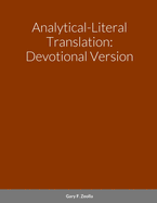 Analytical-Literal Translation: Devotional Version