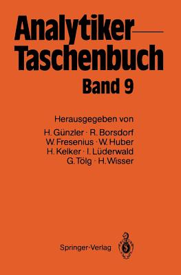 Analytiker-Taschenbuch - G?nzler, Helmut, and Borsdorf, Rolf, and Fresenius, Wilhelm