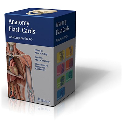 Anatomy Flash Cards - Gilroy, Anne M., and Ross, Lawrence M., and Schulte, Erik