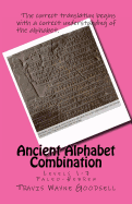 Ancient Alphabet Combination: Levels 1-7 Paleo-Hebrew