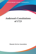 Anderson's Constitutions of 1723