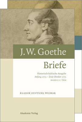 Anfang 1773 - Ende Oktober 1775 - Kurscheidt, Georg (Editor), and Richter, Elke (Editor)