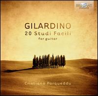 Angelo Gilardino: 20 Studi Facili for Guitar - Cristiano Porqueddu (guitar)