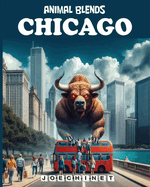 Animal Blends - Chicago: Urban Tails: A Journey Through Chicago's Landmarks with Mythical Creature Companions