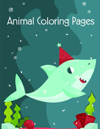 Animal Coloring Pages: Coloring pages, Chrismas Coloring Book for adults relaxation to Relief Stress