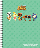 Animal Crossing 16-Month 2023-2024 Weekly/Monthly Planner Calendar