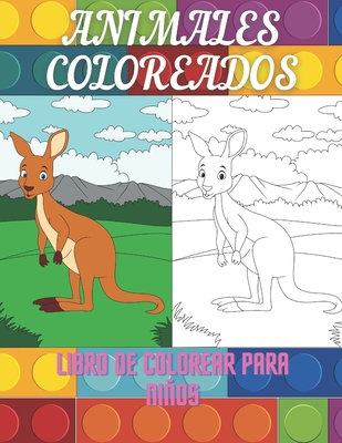 ANIMALES COLOREADOS - Libro De Colorear Para Nios - Verdu, Ariadna