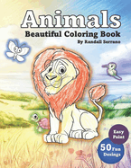 Animals Beautiful Coloring Book