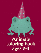 Animals Coloring Book Ages 2-4: Creative haven christmas inspirations coloring book