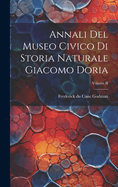 Annali del Museo Civico Di Storia Naturale Giacomo Doria; Volume II