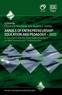 Annals of Entrepreneurship Education and Pedagogy - 2023